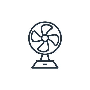 Hayranlar vektör simgesi. Taraftarlar düzenlenebilir. İnternet ve mobil uygulamalarda, logoda ve yazılı medyada kullanım için taraftar doğrusal sembolü. İnce çizgili çizim. Vektör izole çizimi.