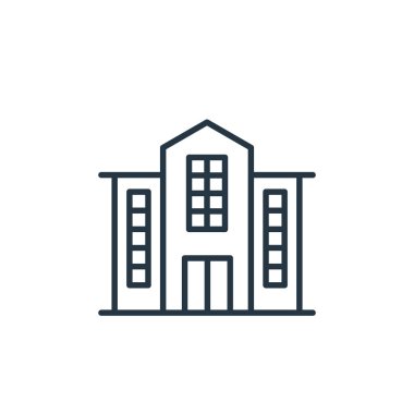 vektör simgesi oluşturuyorum. İnme inmesi. Web ve mobil uygulamalarda kullanmak için doğrusal sembol oluşturma, logo, yazdırma medyası. İnce çizgili çizim. Vektör izole çizimi.