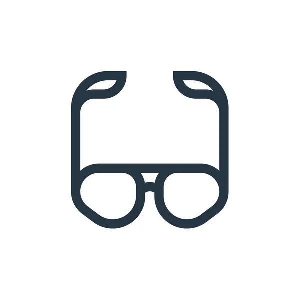 Gafas Sol Vector Icono Gafas Sol Editables Gafas Sol Símbolo — Vector de stock