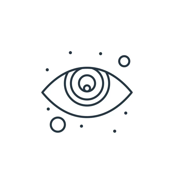 Eye Care Vector Icon 관리는 뇌졸중을 모바일 앱에서 사용하기 미디어 — 스톡 벡터