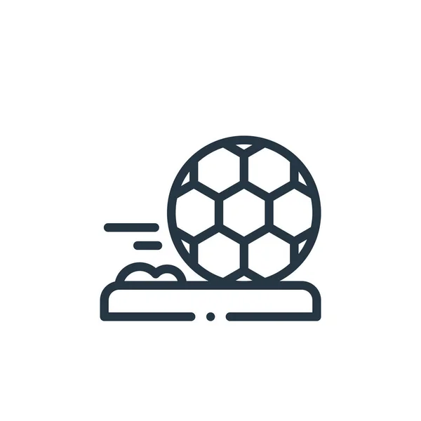 Kugelvektorsymbol Ball Editierbar Schlaganfall Ball Lineares Symbol Für Den Einsatz — Stockvektor