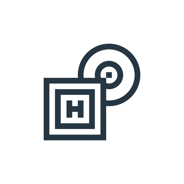 Значок Вектора Редактируемый Удар Символ Использования Веб Мобильных Приложениях Логотипе — стоковый вектор