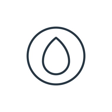 fırça vektör simgesi. fırça darbesi. Web ve mobil uygulamalarda, logoda, yazıcı ortamında kullanmak için doğrusal simge fırçala. İnce çizgili çizim. Vektör izole çizimi.