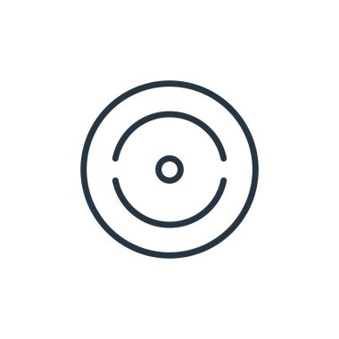 Vektör simgesini düzelt. Düzenlenebilir vuruşu düzelt. Web ve mobil uygulamalarda kullanmak için doğrusal sembolü düzelt, logo, yazdırma ortamı. İnce çizgili çizim. Vektör izole çizimi.