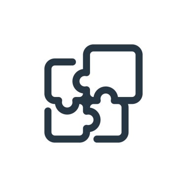 strateji vektör simgesi. Strateji değiştirilebilir vuruş. Web ve mobil uygulamalarda kullanmak için stratejik doğrusal sembol, logo, yazdırma medyası. İnce çizgili çizim. Vektör izole çizimi.