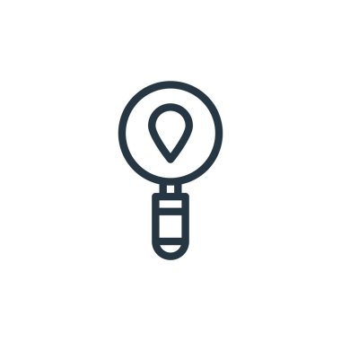 vektör simgesini kontrol et. Düzenlenebilir felci kontrol et. Web ve mobil uygulamalarda, logoda, yazıcı ortamında kullanım için doğrusal sembolü kontrol et. İnce çizgili çizim. Vektör izole çizimi.