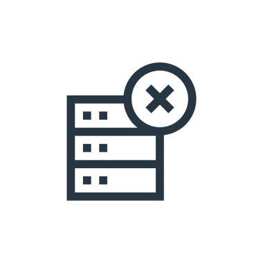 Bilgisayar vektör simgesi. Düzenlenebilir vuruş hesaplanıyor. Web ve mobil uygulamalar, logo ve yazdırma ortamlarında kullanılacak doğrusal simge hesaplanıyor. İnce çizgili çizim. Vektör izole çizimi.