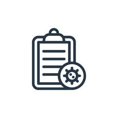 Pano vektör simgesi. Kağıt üzerinde düzenlenebilir felç. Web ve mobil uygulamalarda kullanmak için pano lineer sembolü, logo, yazdırma ortamı. İnce çizgili çizim. Vektör izole çizimi.