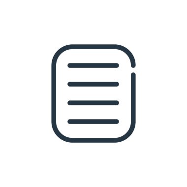 daha fazla vektör simgesi. Daha çok düzenlenebilir felç. Web ve mobil uygulamalarda, logoda, yazdırma ortamında kullanmak için daha doğrusal simge. İnce çizgili çizim. Vektör izole çizimi.