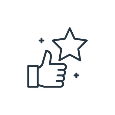 çok satan vektör simgesi. En çok satanlar arasında en çok satanlar. Web ve mobil uygulamalarda kullanmak için en çok satan doğrusal sembol, logo, yazdırma ortamı. İnce çizgili çizim. Vektör izole çizimi.