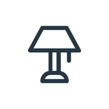 Lamba vektör simgesi. lamba inme. Lamba lineer sembolü web ve mobil uygulamalarda, logoda, yazdırma ortamında kullanılır. İnce çizgili çizim. Vektör izole çizimi.