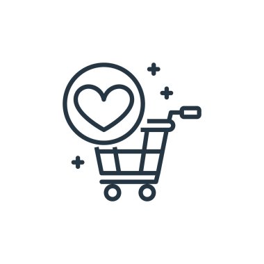 İstek listesi vektör simgesi. Dilek listesi değiştirilebilir felç. Web ve mobil uygulamalarda kullanmak için istek listesi doğrusal simgesi, logo, yazdırma ortamı. İnce çizgili çizim. Vektör izole çizimi.