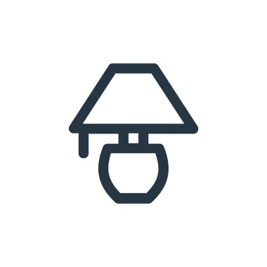 Lamba vektör simgesi. lamba inme. Lamba lineer sembolü web ve mobil uygulamalarda, logoda, yazdırma ortamında kullanılır. İnce çizgili çizim. Vektör izole çizimi.