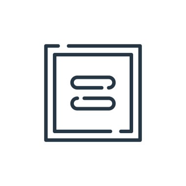 Matematik vektör simgesi. Matematiksel vuruş. Web ve mobil uygulamalarda kullanmak için matematik lineer sembolü, logo, yazdırma medyası. İnce çizgili çizim. Vektör izole çizimi.