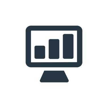 Büyüme çizelgesi ikonu. Büyüme grafiği düzenlenebilir felç. Web ve mobil uygulamalar, logo ve yazdırma ortamlarında kullanım için büyüme grafiği doğrusal sembolü. İnce çizgili çizim. Vektör izole çizimi.