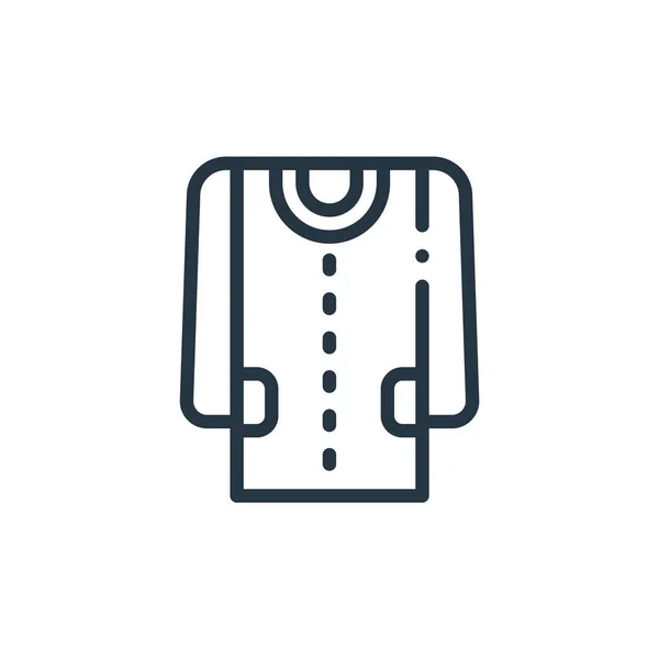Значок Вектора Блузки Блузка Редактируемый Удар Символ Блеска Использования Веб — стоковый вектор