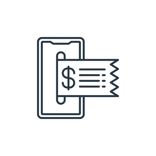 Online Betalning Vektor Ikon Online Betalning Redigerbar Stroke Online Betalning — Stock vektor