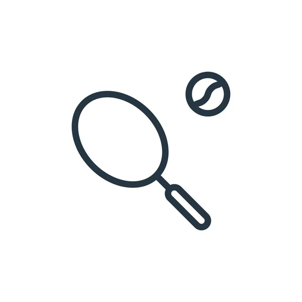网球矢量图标 网球可编辑的中风 网球线形符号 用于网络应用和移动应用 印刷媒体 细线图解 矢量孤立轮廓图 — 图库矢量图片