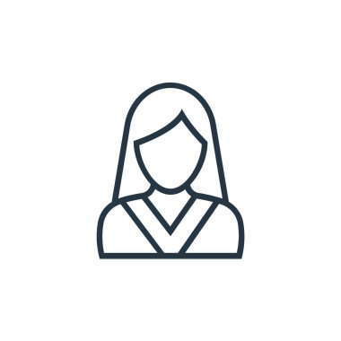 Model vektör simgesi. İnme modeli. Web ve mobil uygulamalarda kullanmak için model doğrusal sembol, logo, yazdırma ortamı. İnce çizgili çizim. Vektör izole çizimi.