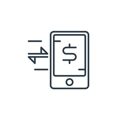 fon vektör simgesi. Fon düzenlenebilir felç. Web ve mobil uygulamalarda, logoda, yazılı medyada kullanım için doğrusal simge. İnce çizgili çizim. Vektör izole çizimi.