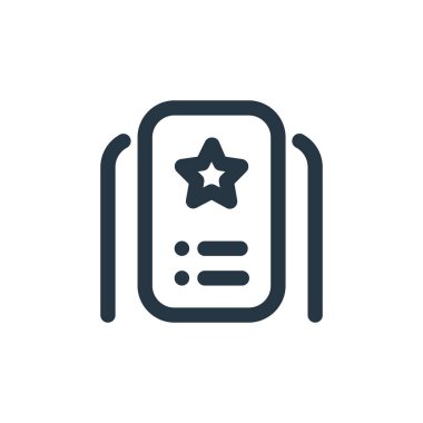 Premium vektör simgesi. Birinci sınıf düzenlenebilir felç. Web ve mobil uygulamalarda, logoda ve yazılı medyada kullanım için premium lineer sembol. İnce çizgili çizim. Vektör izole çizimi.