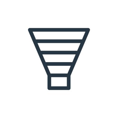 huni vektör simgesi. İnme inmesini engelle. Web ve mobil uygulamalarda, logoda, yazıcı ortamında kullanmak için doğrusal simge kullan. İnce çizgili çizim. Vektör izole çizimi.