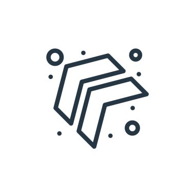 Sola vektör simgesine dön. Düzenlenebilir sola dön. Web ve mobil uygulamalarda kullanmak için sol doğrusal sembolü, logoyu, yazdırma ortamını açın. İnce çizgili çizim. Vektör izole çizimi.