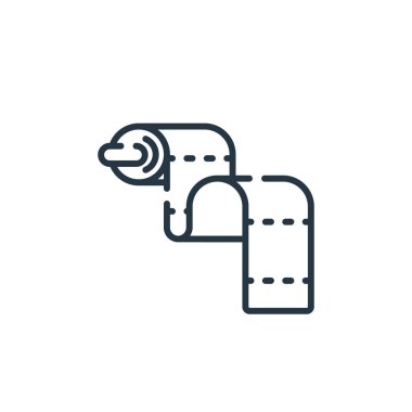 Doku vektör simgesi. Doku düzenlenebilir felç. İnternet ve mobil uygulamalarda kullanım için doku doğrusal sembolü, logo, yazdırma medyası. İnce çizgili çizim. Vektör izole çizimi.