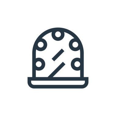 ayna vektör simgesi. aynadan okunabilir vuruş. Web ve mobil uygulamalarda kullanmak için ayna doğrusal sembolü, logo, yazdırma medyası. İnce çizgili çizim. Vektör izole çizimi.