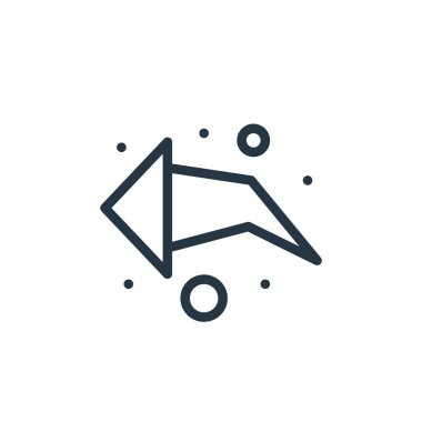 Sol ok vektör simgesi. Okun solu düzenlenebilir. Web ve mobil uygulamalarda, logoda, yazıcı ortamında kullanmak için sol doğrusal ok sembolü. İnce çizgili çizim. Vektör izole çizimi.