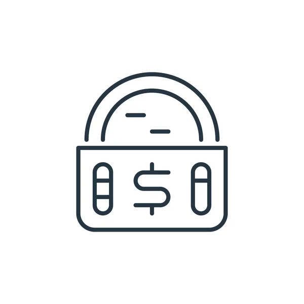 Confidentiality Vector Icon Confidentiality Editable Stroke Confidentiality Linear Symbol Use — Stock Vector