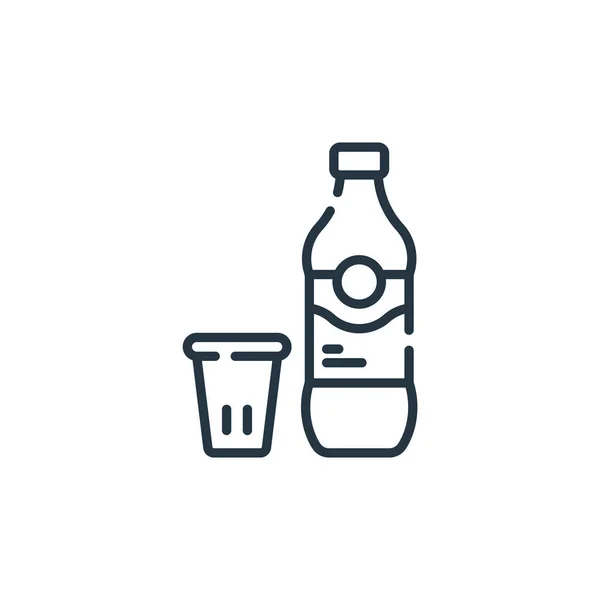 Icona Del Vettore Della Soda Ictus Modificabile Con Soda Soda — Vettoriale Stock