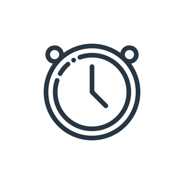 Time Vector Icon Time Editable Stroke Time Linear Symbol Use — Stock Vector