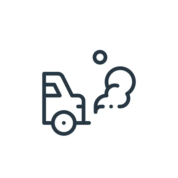 Pictogram Van Autovector Een Instelbare Beroerte Auto Lineair Symbool Voor — Stockvector