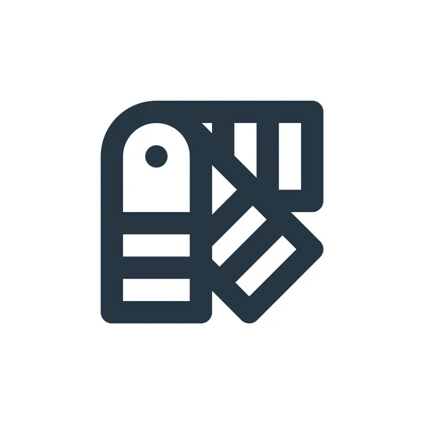 Icona Vettore Pallets Ictus Modificabile Pallet Simbolo Lineare Uso Applicazioni — Vettoriale Stock