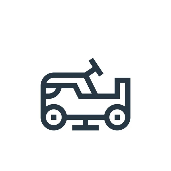 Ice Resurfacer Vector Icon Ice Resurfacer Editable Stroke Ice Resurfacer — Stock Vector