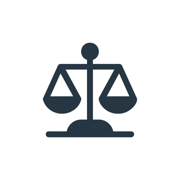 Icona Del Vettore Legge Legge Ictus Modificabile Legge Simbolo Lineare — Vettoriale Stock