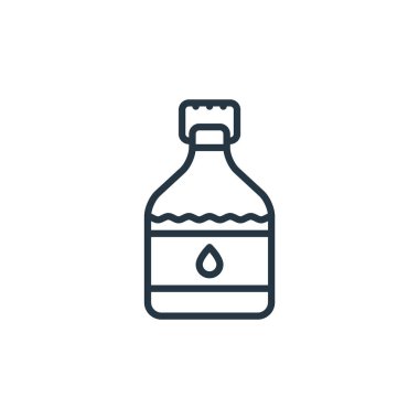 Azam zam vektör simgesi. Azam zam düzenlenebilir vuruş. Azam zam lineer sembolü web ve mobil uygulamalarda, logoda, yazılı medyada kullanılıyor. İnce çizgili çizim. Vektör izole çizimi.