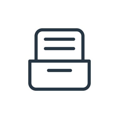 Kabine vektör simgesi. Kurgulanabilir felç. İnternet ve mobil uygulamalarda, logoda ve yazılı medyada kullanım için dolap lineer sembolü. İnce çizgili çizim. Vektör izole çizimi.