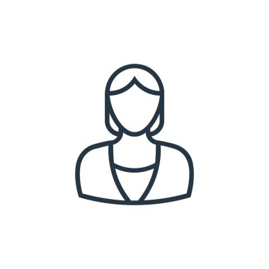 Bebek bakıcısı vektör simgesi. Bebek bakıcısı inme inmesi. Web ve mobil uygulamalarda kullanım için bebek bakıcısı lineer sembolü, logo, yazdırma medyası. İnce çizgili çizim. Vektör izole çizimi.