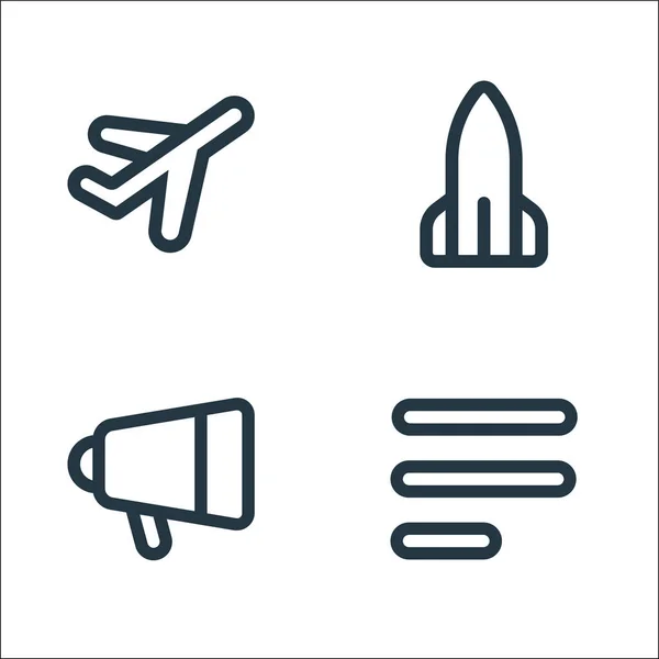 Device Line Icons Linear Set Quality Vector Line Set Option — Stock Vector