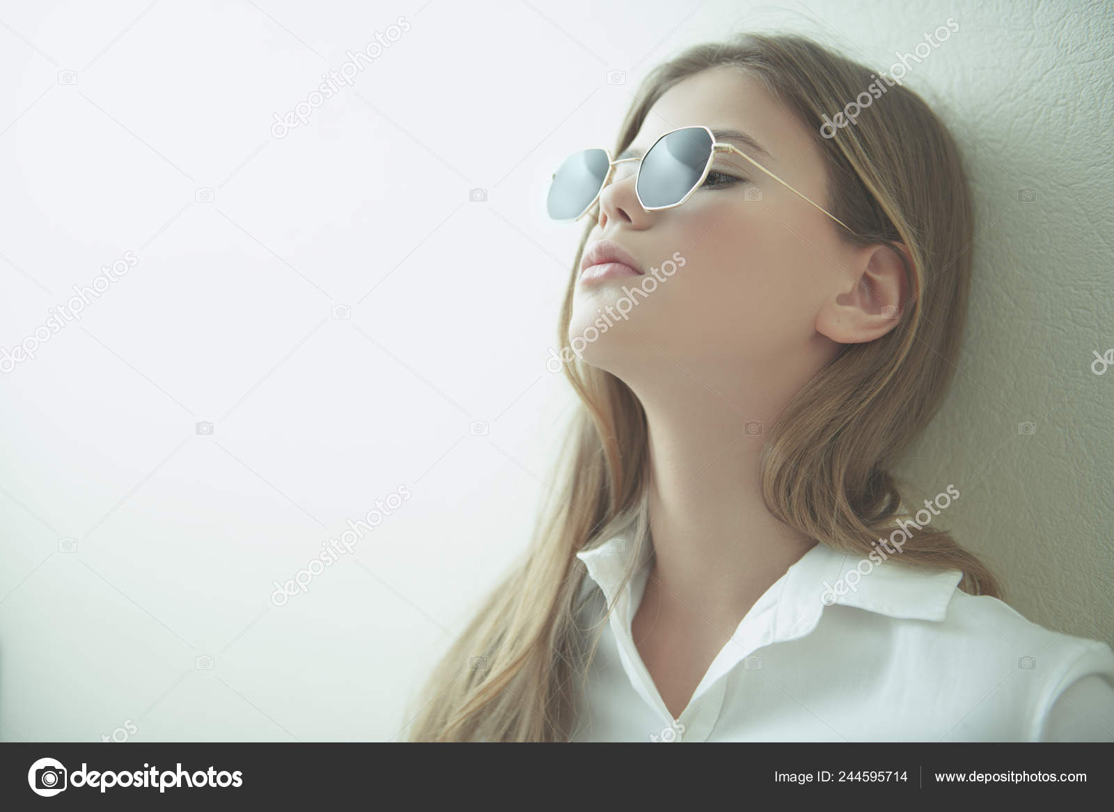 cute white sunglasses