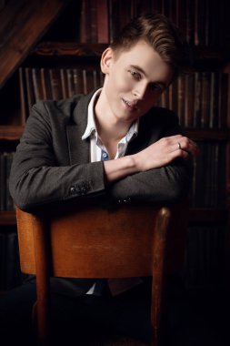 Sevimli akıllı çocuk