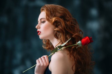 en güzel bayan için gül