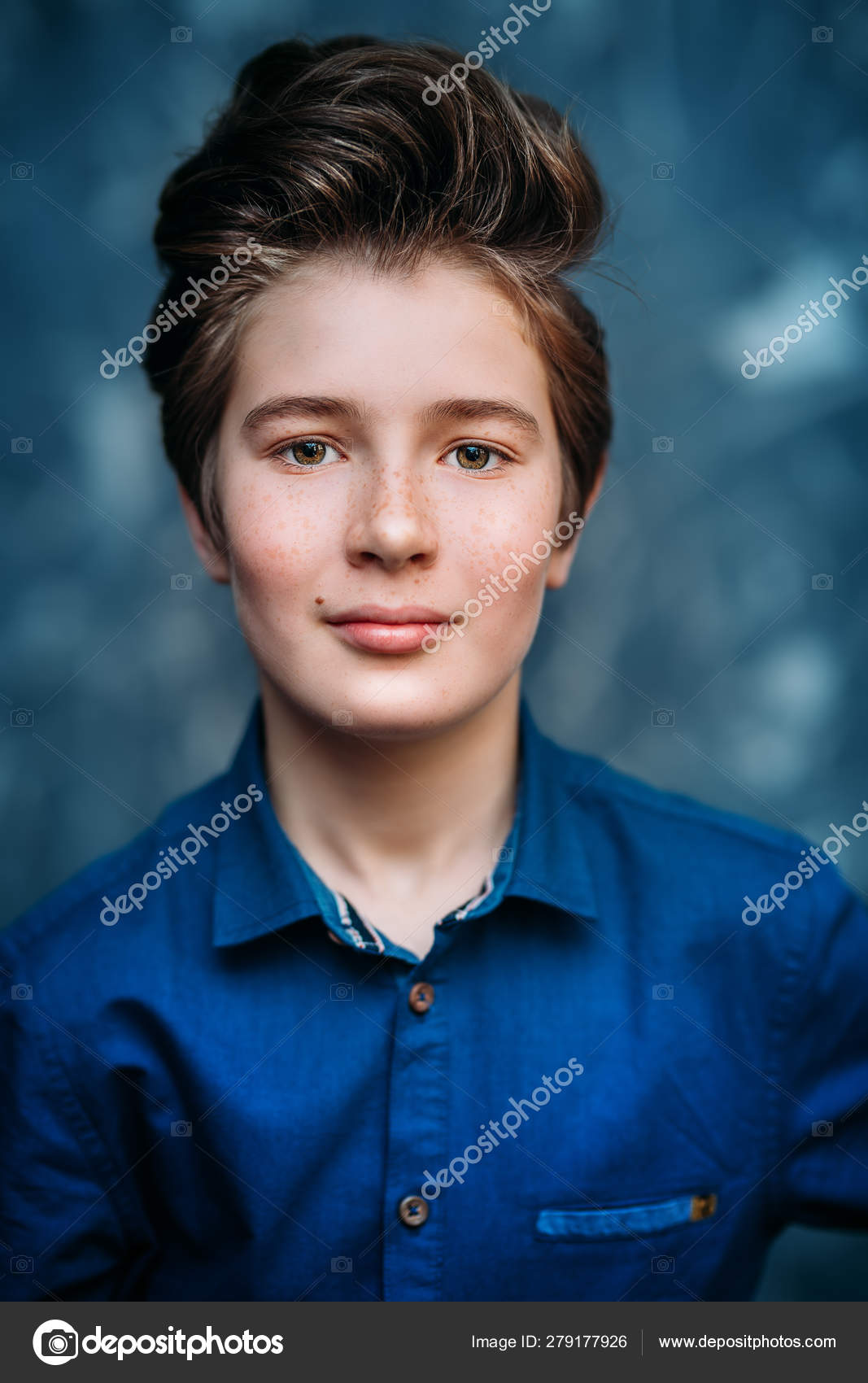 Confident Handsome Boy Stock Photo C Prometeus 279177926