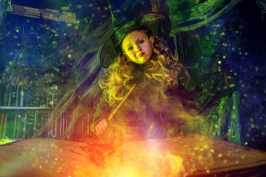 sevimli küçük cadı