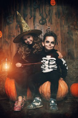 portakal kabak ve çocuklar 