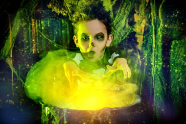 iskelet iksir hazırlar