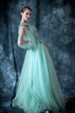 Açık Turkuaz elbise