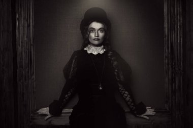 sepya içinde steampunk